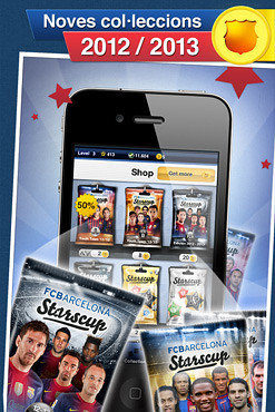Starscup screen, iphone, android CAT 04