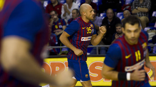 FCB Intersport - BM Antequera / PHOTO: ÁLEX CAPARRÓS - FCB