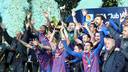 La alegría de los campeones