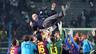 The joy of Champions. IMAGE: MIGUEL RUIZ-FCB.