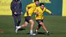 First training session of the day