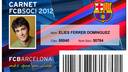 Renewal of membership card 2012 