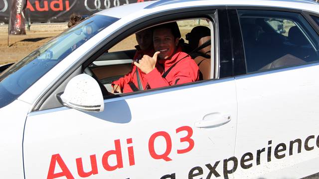 Adriano in the driver seat / PHOTO: MIGUEL RUIZ-FCB