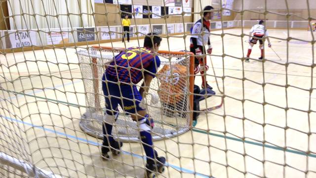 El Barça de Gaby Cairo en el partido contra el CP Monjos / FOTO: FCB