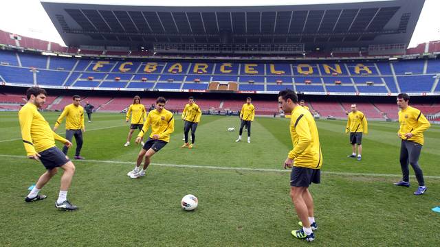 Entrenament al Camp Nou / FOTO: MIGUEL RUIZ - FCB