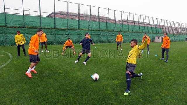 Training session 04/04/2012 / PHOTO: MIGUEL RUIZ - FCB
