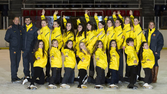Foto oficial patinatge artístic ballet
