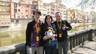 The Catalan dream of three Chinese fans / FOTO: ÀLEX CAPARRÓS - FCB