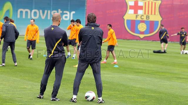 Training session 27/04/2012 / PHOTO: MIGUEL RUIZ - FCB