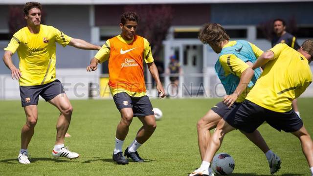 Entrenament Barça B 15/05/2012
