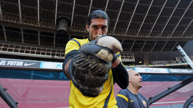Pinto. PHOTO: MIGUEL RUIZ-FCB.