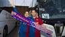Caravana cap a Madrid / FOTO: ÀLEX CAPARRÓS - FCB