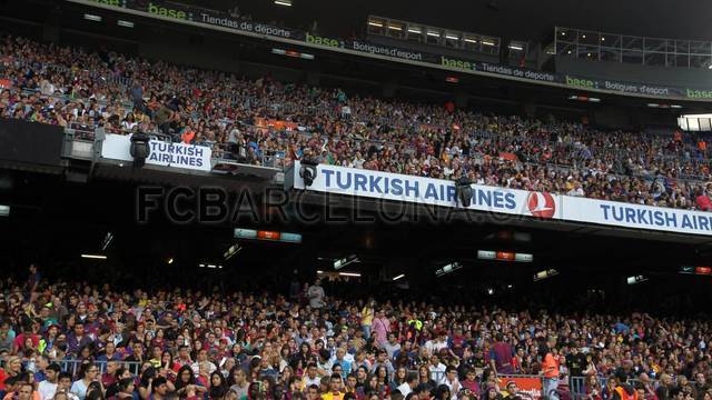 Celebration in the Camp Nou / PHOTO: Miguel Ruiz - FCB