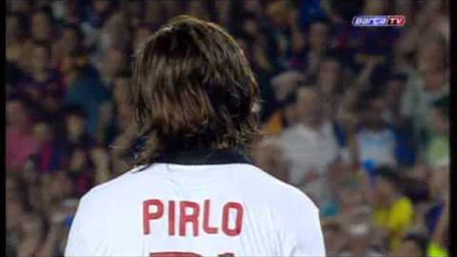 Pinto atura un penal a Pirlo al Gamper