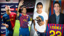 D'esquerre a dreta, Piqué, Cesc, Tello i Cuenca