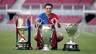 Xavi – a record title winner / PHOTO: Archive FCB