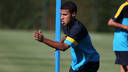 First training session under Tito Vilanova 