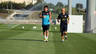 Messi trains apart from group