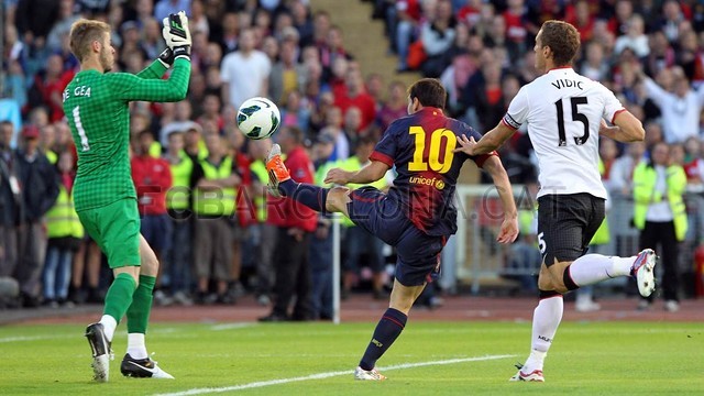 Manchester United - FCB / FOTO: MIGUEL RUIZ - FCB