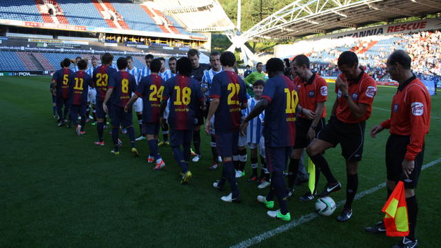 Barça B against Huddersfield / PHOTO: FCB