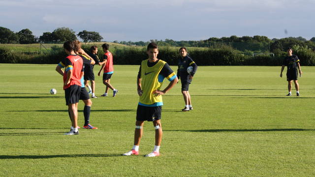 Barça B's training session  / PHOTO: FCB