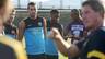 First training session of Song. IMAGE: MIGUEL RUIZ-FCB.