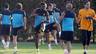 First training session of Song. IMAGE: MIGUEL RUIZ-FCB.