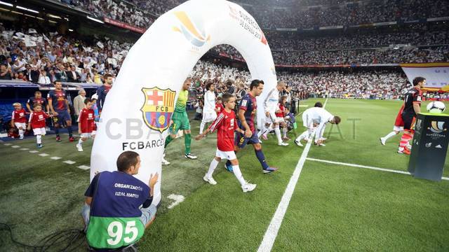 L'autre facette du match au Bernabéu / PHOTO: MIGUEL RUIZ - FCB