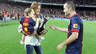 Standing ovation for Iniesta at the Camp Nou 
