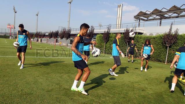 Entrainement 06/09/12 FOTO: MIGUEL RUIZ-FCB.