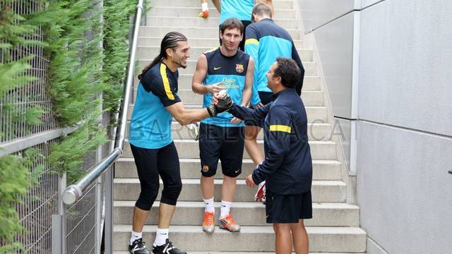 Training session 20/09/12 / PHOTO: MIGUEL RUIZ - FCB