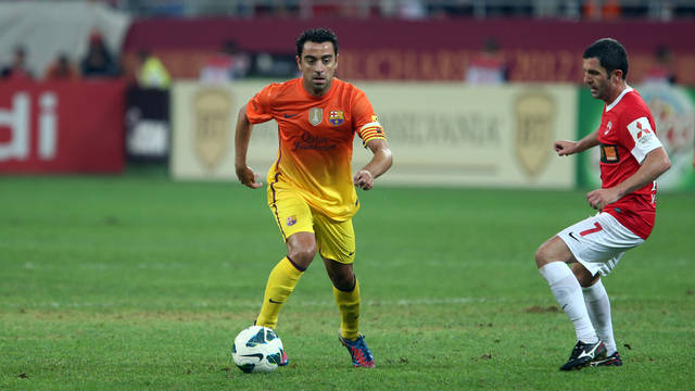 Xavi. PHOTO: MIGUEL RUIZ-FCB.