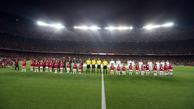 Barça-Real Madrid at the Camp Nou / PHOTO: ARXIU FCB.