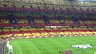 Una senyera de 98.000 cartolines per al Clàssic