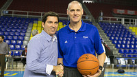 Xavi Pascual and Rick Carlisle / PHOTO: GERMÁN PARGA-FCB