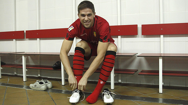 Fontàs, new player of Real Mallorca / FOTO: RCD MALLORCA.