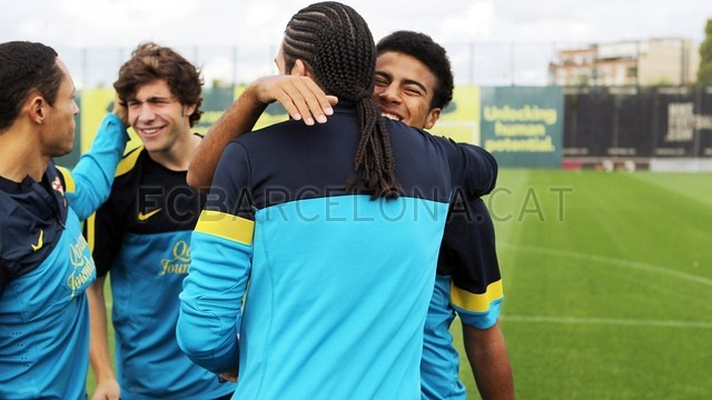 Training session 21/10/12 / PHOTO: MIGUEL RUIZ - FCB