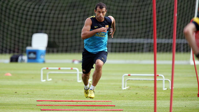 Mascherano. PHOTO: MIGUEL RUIZ-FCB.