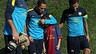 Squad thrilled to meet Gabriel / PHOTO: MIGUEL RUIZ - FCB