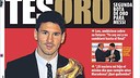 Messi à la Une