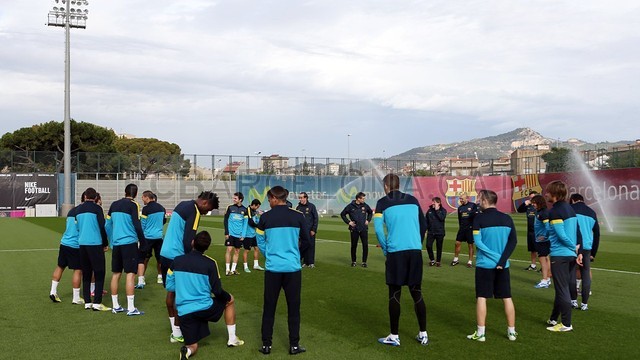 Entrenament 09/11/12. FOTO: MIGUEL RUIZ-FCB.
