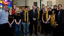 Ramon Pont, en la conferència “Barça: esport, cultura i educació”, a Sheffield