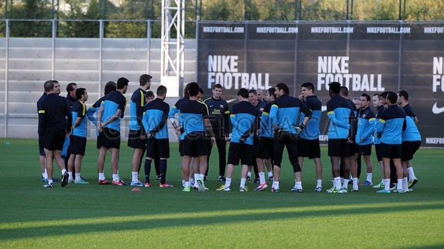 Entrenament 10/11/12. FOTO: MIGUEL RUIZ-FCB.