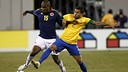 Alves with Brazil. PHOTO: fifa.com