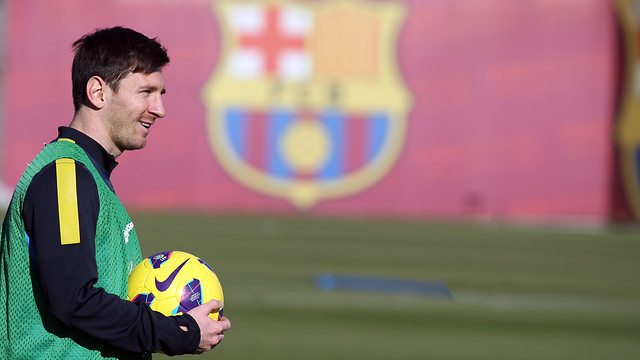 Messi this saturday / FOTO: MIGUEL RUIZ - FCB