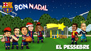 Els Barça Toons celebren el Nadal