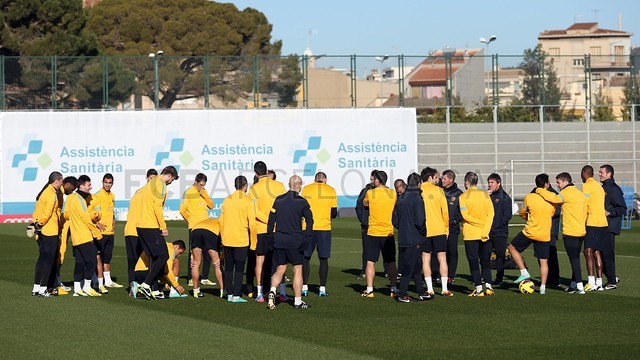 Entrenament 11/01/2013 / FOTO: MIGUEL RUIZ - FCB