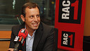 Sandro Rosell, à RAC 1 / PHOTO: PEP MORATA - MD
