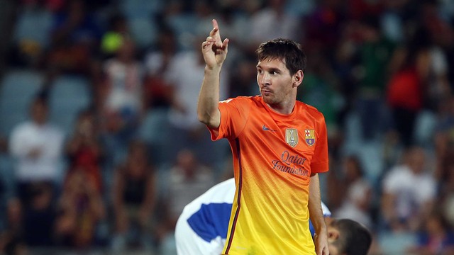 Messi, en acció / FOTO: ARXIU FCB