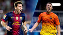 Leo Messi i Gerard Deulofeu, dos golejadors en forma 